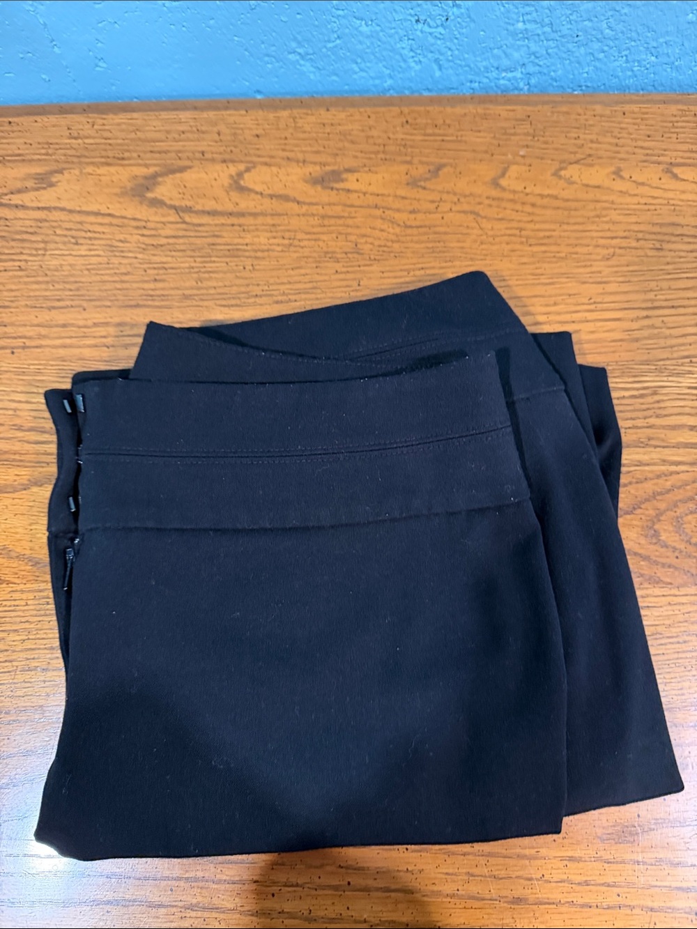 Apt. 9 Black Women's Dress Trousers - Curvy Fit